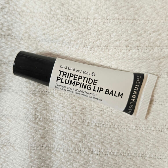 The INKEY List Tripeptide Plumping Lip Balm, 0.33 fl oz / 10ml NEW - Picture 1 of 8